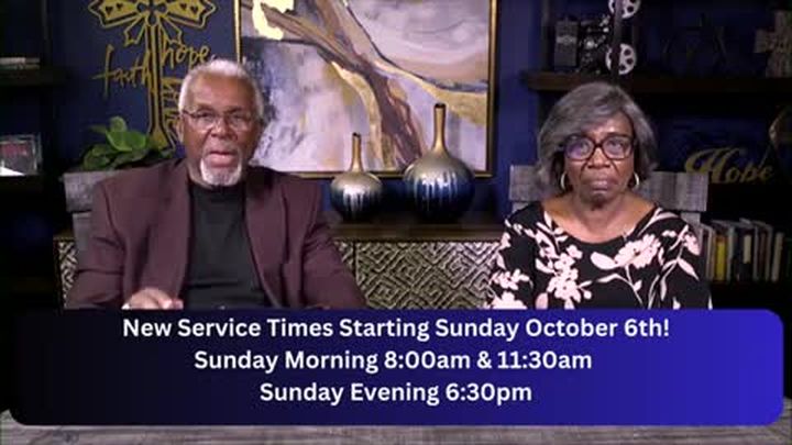 New Service Times